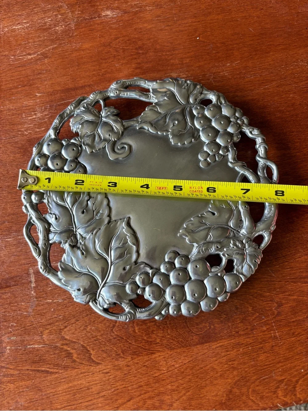 Arthur Court Grapevine Trivet or wallhanging vintage